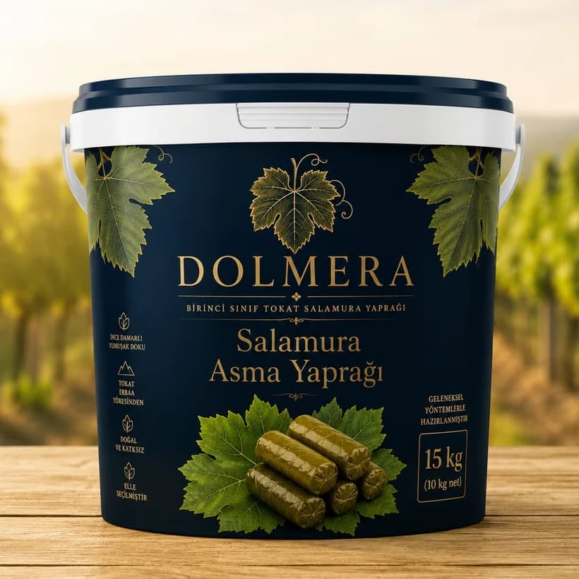 Dolmera Tokat Salamura Yaprak 10 KG Kova