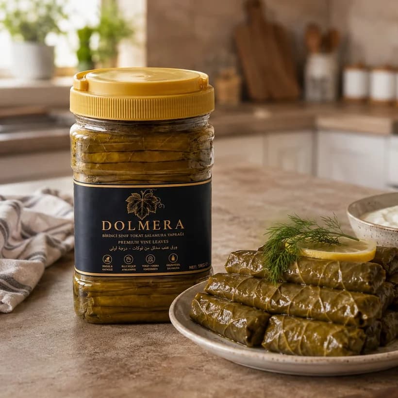 Dolmera Tokat Salamura Yaprak 5 KG Kavanoz